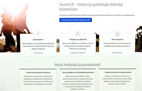 suomi.fi verkkopalvelu